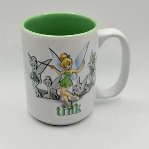 Disneyland Resort Parks Walt Disney 3D Tink Mug Tinker Bell Coffee Cup Embossed